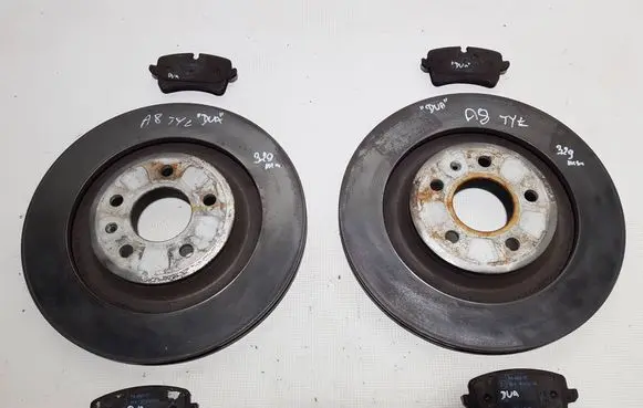 Audi A8 S8 D4 4H Rear brake disc TARCZEKLOCKITYLA8