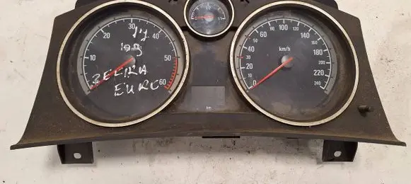 Opel Zafira B Speedometer (instrument cluster) 13309003 SW7655