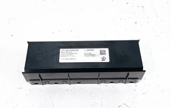 Buick Encore I Air conditioning/heating control unit 84188433 421271026