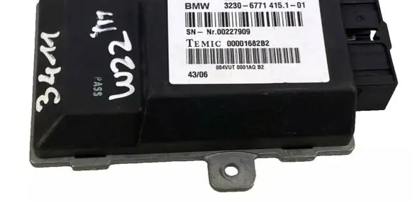 BMW 7 E65 E66 Steering rack control module 6771415