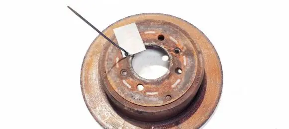Peugeot 406 Rear brake disc neventiliuojamas