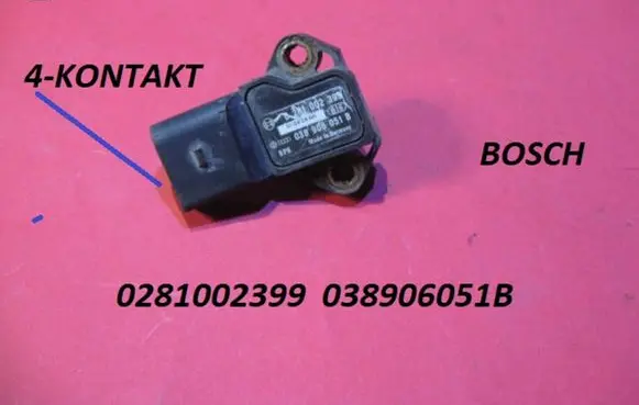 Audi A6 S6 C7 4G Air pressure sensor 0281002399 038906051B