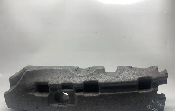 Front bumper foam support bar