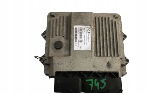 Lancia Ypsilon Engine ECU kit and lock set 55194016 55194016 MJD.6JF.Y1