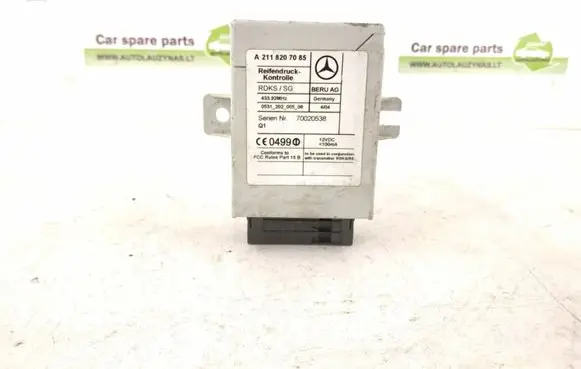 Mercedes-Benz E W211 Tire pressure sensor A2118207085 2118207085