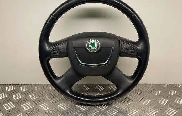 Skoda Superb B6 (3T) Steering wheel 3T0419091K 1Z0880201AK