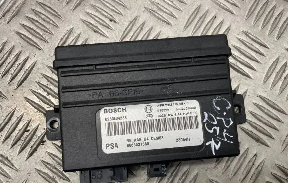 Citroen C4 I Picasso Parking PDC control unit/module 9663937380 6002JC0000 0263004233