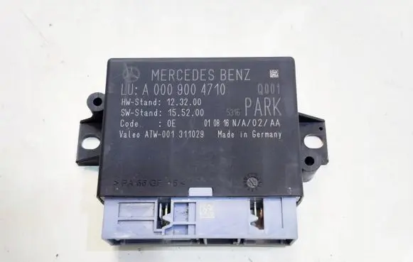 Mercedes-Benz C W205 Parking PDC control unit/module A0009004710