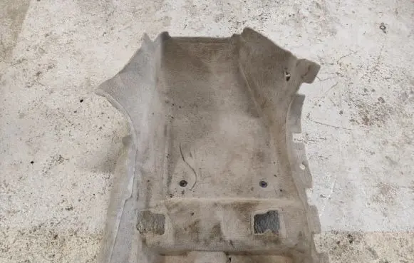 Volvo C70 Front floor carpet liner 38460011