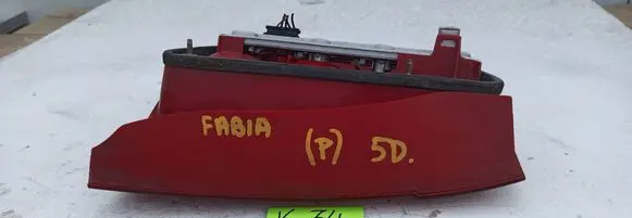 Skoda Fabia Mk2 (5J) Rear/tail lights 656597745659