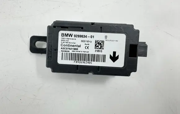 BMW 1 F20 F21 Alarm control unit/module 9269634