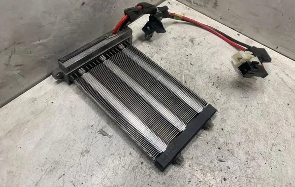 Electric cabin heater radiator