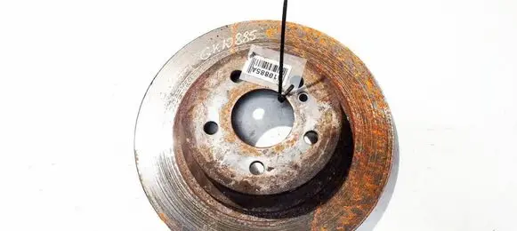 Mercedes-Benz CLS C219 Rear brake disc ventiliuojamas