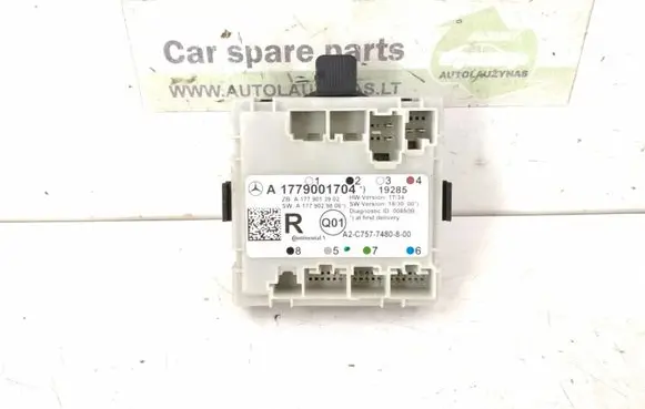 Mercedes-Benz CLA C117 X117 W117 Door control unit/module 1779001704 1779005505