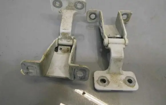 Renault Kangoo II Rear door hinge set 