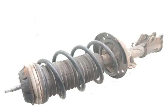 Opel Corsa D Front shock absorber with coil spring 13214354