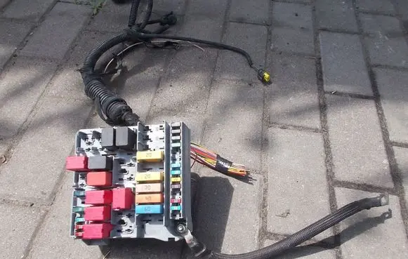 Fiat 500 Fuse box set