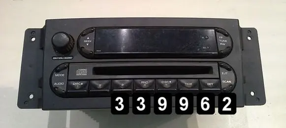 Chrysler Pacifica Radio/CD/DVD/GPS head unit p05082764ad