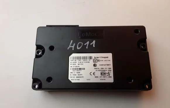 Ford Focus Bluetooth control unit module E1BT14D212FE