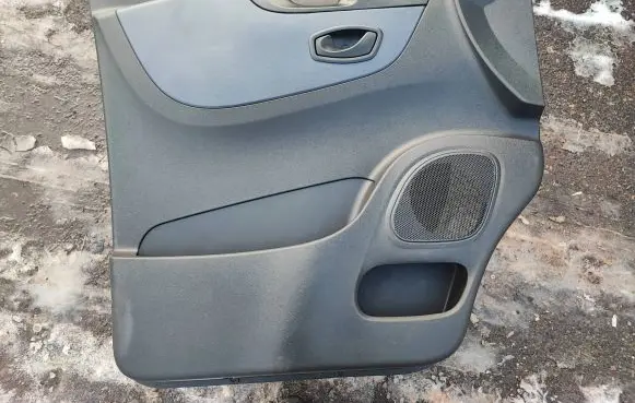 Front door card panel trim