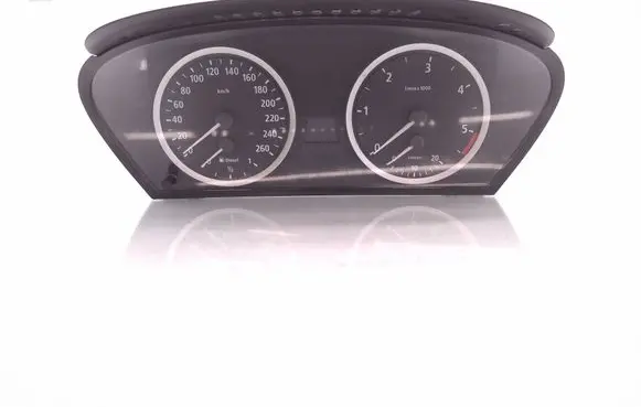 BMW 5 E60 E61 Speedometer (instrument cluster) 6974576 110080213 213486023556