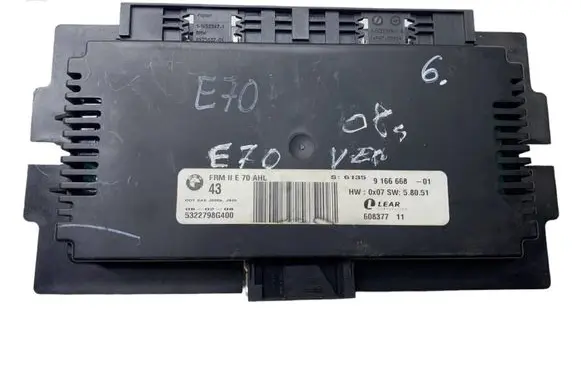 BMW X5 E70 Light module LCM 9166668