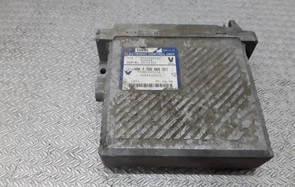 Volvo S40, V40 Engine control unit/module 7700868321 R04080002D