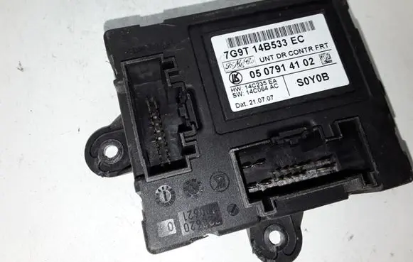Ford Mondeo MK IV Door control unit/module 0507914102 7G9T14B533EC 720620