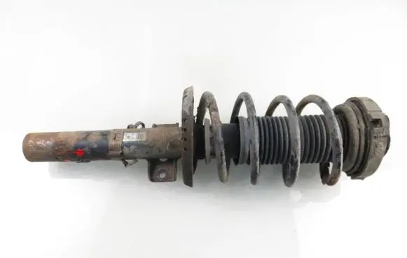Front shock absorber with coil spring