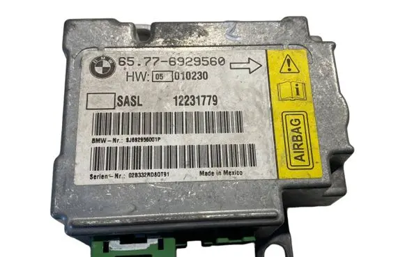 BMW 7 E65 E66 Airbag control unit/module 6929560 12231779 65776929560