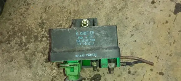 Peugeot 206 Glow plug pre-heat relay 9639912580