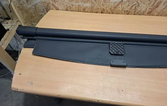 Opel Astra H Parcel shelf load cover 9918003705