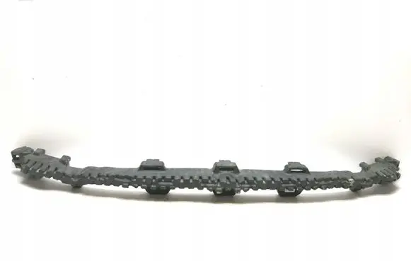 Front bumper foam support bar