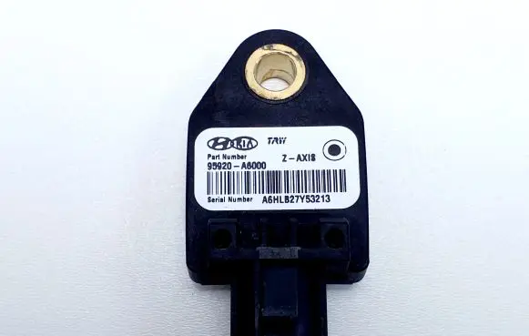 Airbag deployment crash/impact sensor