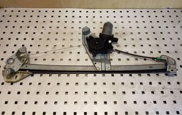 Front door window regulator with motor