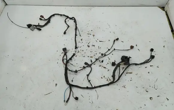 Porsche Taycan 9J1 Engine installation wiring loom 9j1971772
