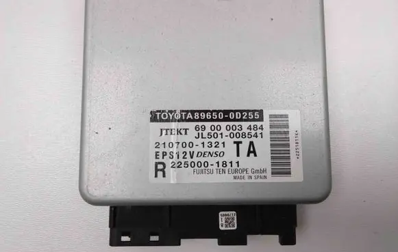 Toyota Yaris Power steering control unit/module 896500D255 2107001321