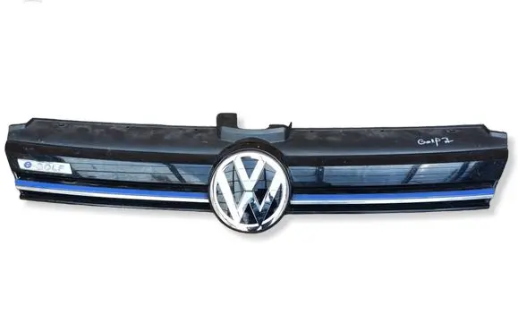 Volkswagen Golf VII Front bumper upper radiator grill 5GE853651 5G0853651C