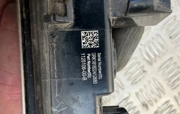 Tesla Model X Side fender camera 112510600B