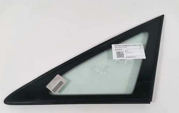Toyota Previa (XR30, XR40) II Front door vent window glass four-door 62120-28140