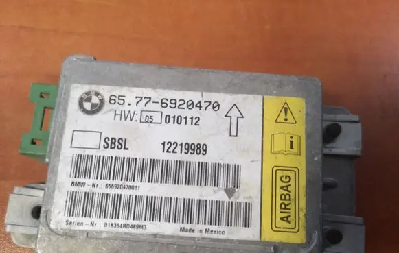 BMW 7 E65 E66 Airbag control unit/module 6920470