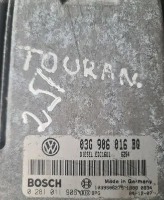 Volkswagen Touran I Engine control unit/module 03G906016BQ 1039S06275 0281011906