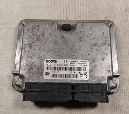 Opel Zafira A Engine control unit/module ECU 0281010268 24417169