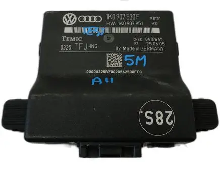 Volkswagen Golf Plus Trunk lid opening control unit 1K0907530F