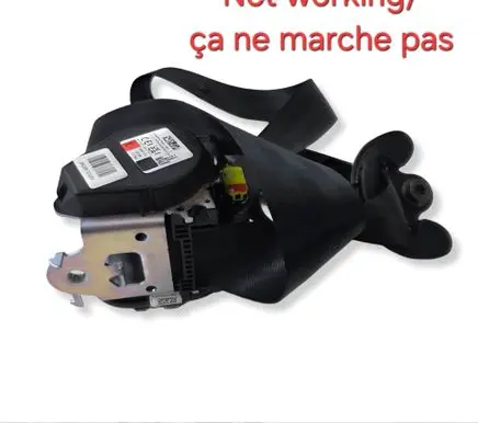 Peugeot 2008 II Front seatbelt 98266703XX 640983500E