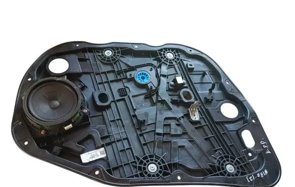 Front door window regulator with motor
