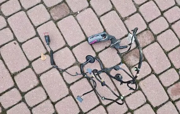 Opel Astra J Front door wiring loom 13372664