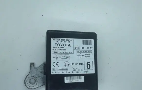 Toyota Prius (XW20) Door central lock control unit/module 8974147101 61B490000