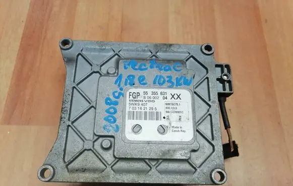 Opel Vectra C Engine control unit/module 55355631 5WK9407 7031621295