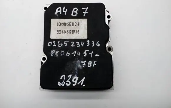 Audi A4 S4 B7 8E 8H ABS Pump 8E0910517H014 8E0614517BF06